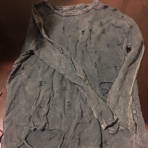 Distressed top..